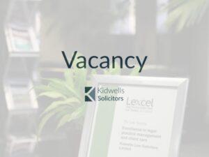 Legal Secretary Vacancy